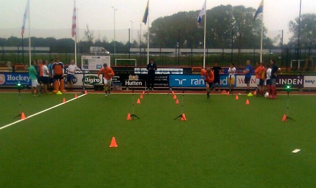 Veldtesten Jong Oranje Teams Hockey